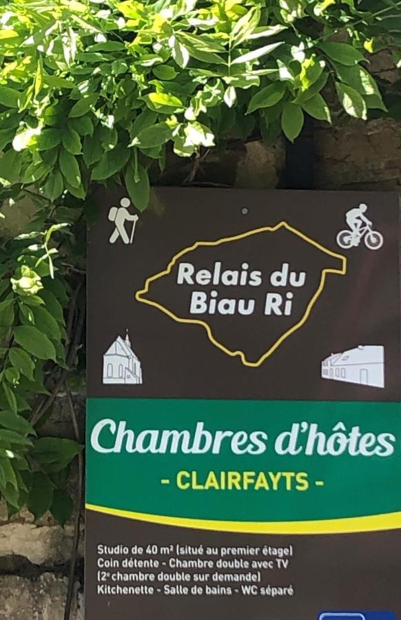 Le Relais Du Biau Ri Hotel Clairfayts Exterior photo